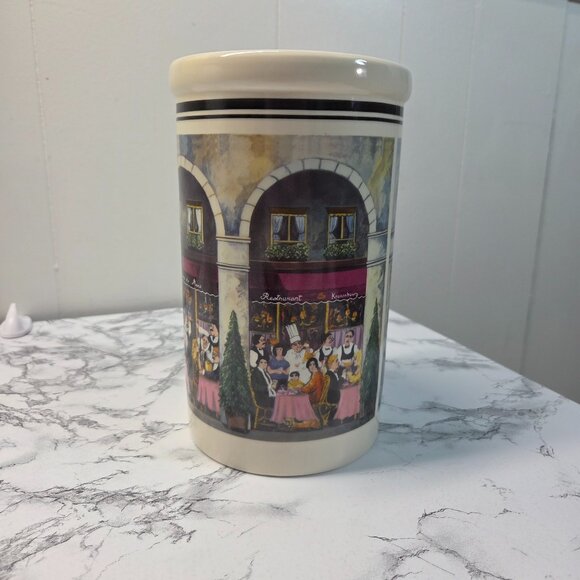 California Pantry Other - California Pantry Paris Cafe Classic Ceramic Utensil Holder Wine Chiller Cooler